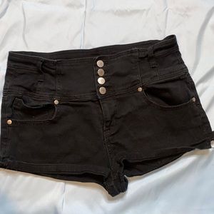 High rise Denim Shorts